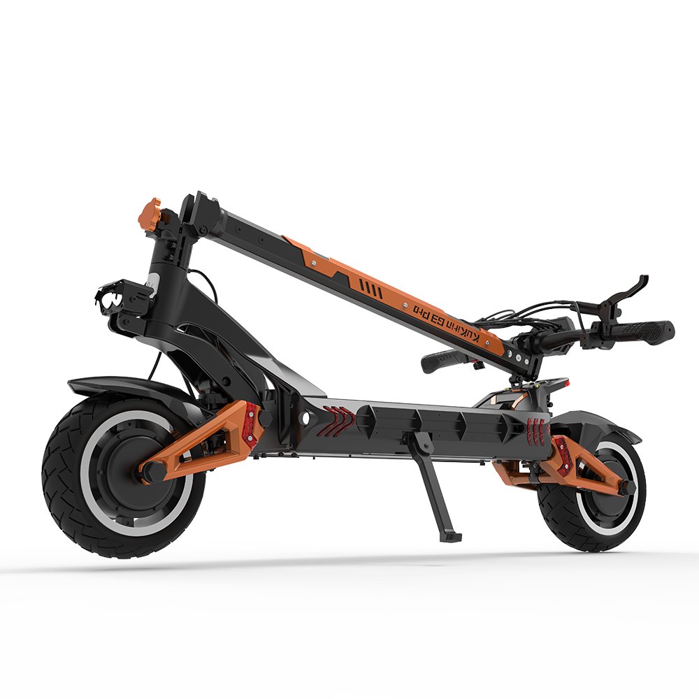 KuKirin G3 Pro Versiunea 2024 1200W*2 Motor Scooter electric off-road 10 inch Anvelopă 52V 23.2Ah Baterie detașabilă 80 km Raza de acțiune 65 km/h Viteză maximă Sistem de amortizor hidraulic dublu IP54 Frână hidraulică duală impermeabilă