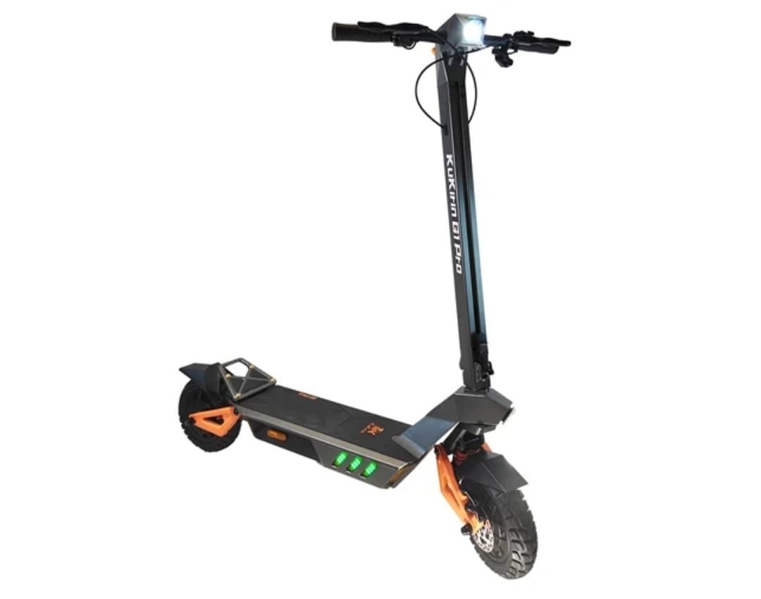 20-1-10.jpg Trotineta electrica pliabila KuKirin G1 Pro, 2 motoare de 800W, baterie 48V 20.8Ah, viteza maxima 55km - imagine 1