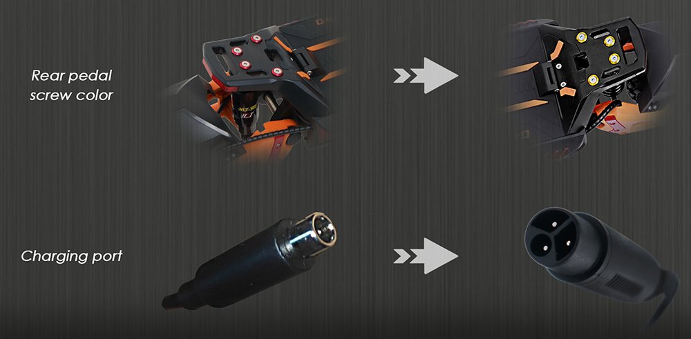 KuKirin G3 Pro Versiunea 2024 1200W*2 Motor Scooter electric off-road 10 inch Anvelopă 52V 23.2Ah Baterie detașabilă 80 km Raza de acțiune 65 km/h Viteză maximă Sistem de amortizor hidraulic dublu IP54 Frână hidraulică duală impermeabilă