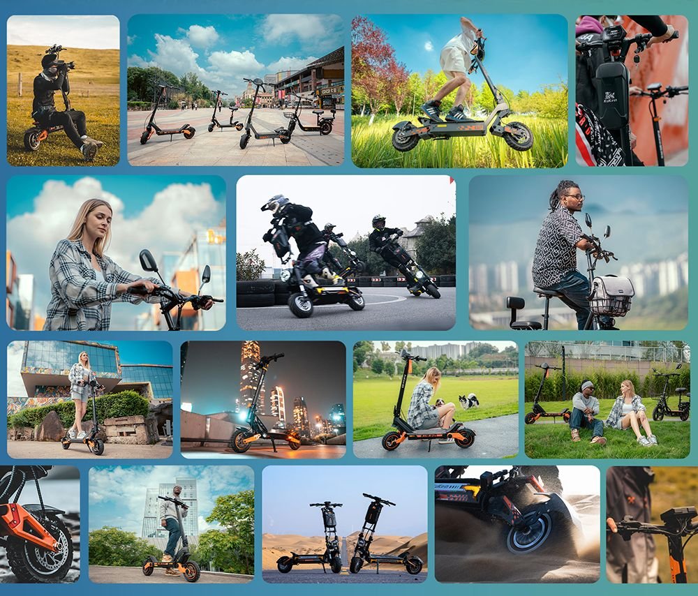 (Versiune actualizată) Trotinetă electrică KuKirin C1 Pro, motor de 500 W, baterie 48 V 26 Ah, anvelopă pneumatică de 14 inchi, viteză maximă de 45 km, autonomie de 100 km, pliabil cu un singur clic, scaun spate și coș de depozitare față, oglindă retrovizoare