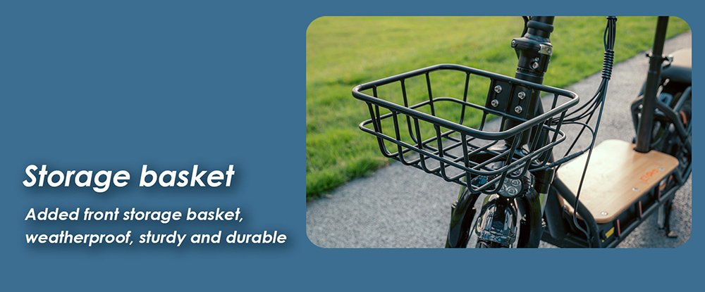 (Versiune actualizată) Trotinetă electrică KuKirin C1 Pro, motor de 500 W, baterie 48 V 26 Ah, anvelopă pneumatică de 14 inchi, viteză maximă de 45 km, autonomie de 100 km, pliabil cu un singur clic, scaun spate și coș de depozitare față, oglindă retrovizoare