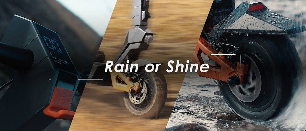 Trotinetă electrică pliabilă KuKirin G1 Pro, anvelopă pneumatică de 10 inchi, motor 2*800 W, baterie 48 V 20,8 Ah, viteză maximă 55 km, autonomie 70 km, frână cu disc, lumini ambientale