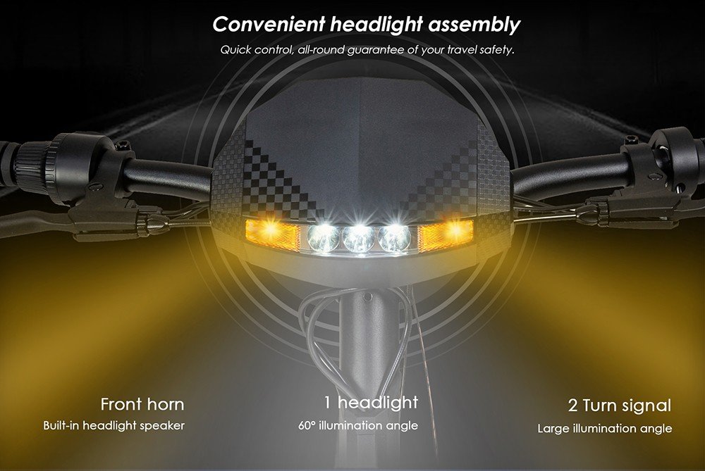 Trotineta electrica pliabila Kukirin G2, motor de 800 W, baterie 48 V 15 Ah, cauciucuri de 10 inchi, viteza maxima de 45 km/h, raza de actiune de 55 km, ecran tactil, frane cu disc fata si spate