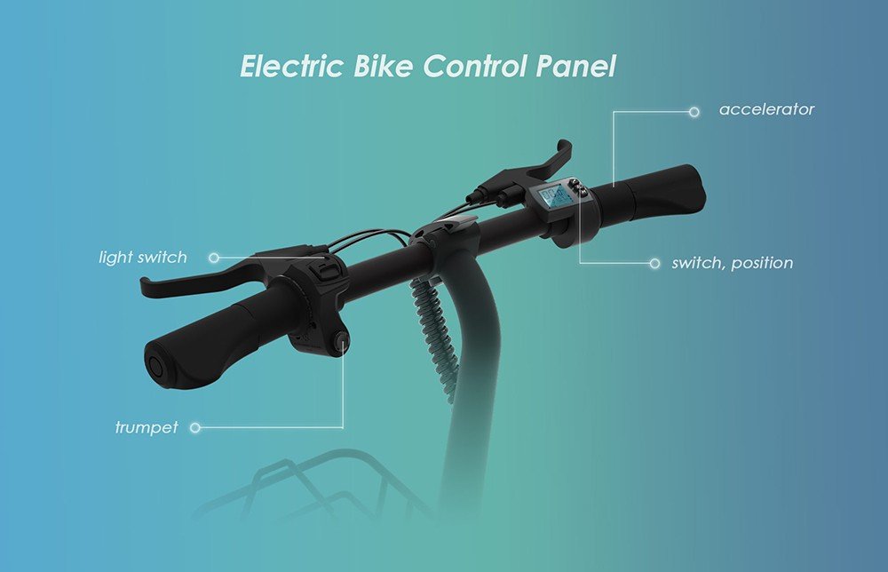 Bicicleta electrica Kukirin V1 Pro 20in Anvelope 48V 350W Motor 45km/h Viteza maxima 7.5Ah Baterie 45km Raza de actiune Frana cu disc dublu + frana E