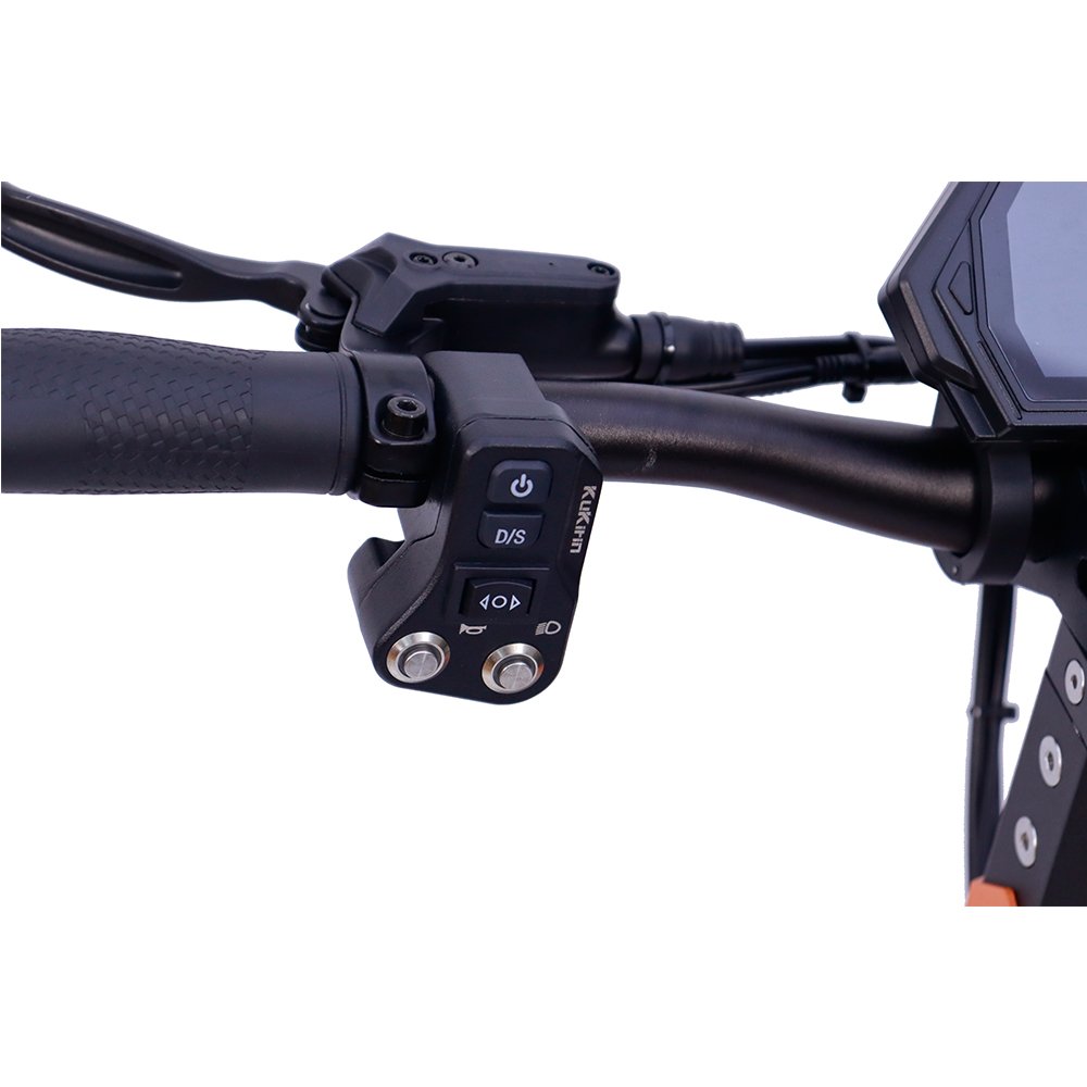 KuKirin G3 Pro Versiunea 2024 1200W*2 Motor Scooter electric off-road 10 inch Anvelopă 52V 23.2Ah Baterie detașabilă 80 km Raza de acțiune 65 km/h Viteză maximă Sistem de amortizor hidraulic dublu IP54 Frână hidraulică duală impermeabilă