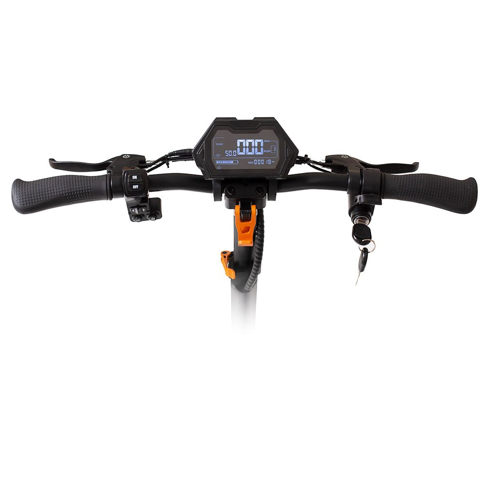 KuKirin G2 Pro 2024 Versiune nouă Trotinetă electrică pliabilă 9.0x3.0 inch Anvelopă fără cameră de vid 600W Motor 48V 15.6Ah Baterie 58km Rază maximă, Afișaj LCD HD Lumină dublă de frână cu LED Amortizor de șoc, Scaun detașabil Lumină de semnalizare